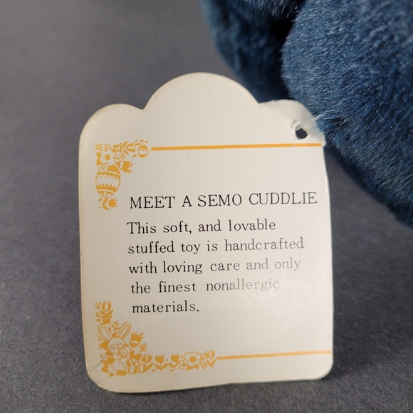 SEMO Cuddlies Gorilla Stuffed Plush Animal Vintage - Picture 12 of 15